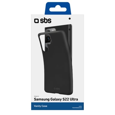 SBS TECOVVANSAS22UK Custodia protettiva per cellulare 17,3 cm (6.8'') Custodia nera Samsung Galaxy S22 Ultra