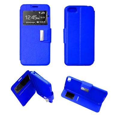 Etui Folio compatible Bleu Huawei Honor 7S