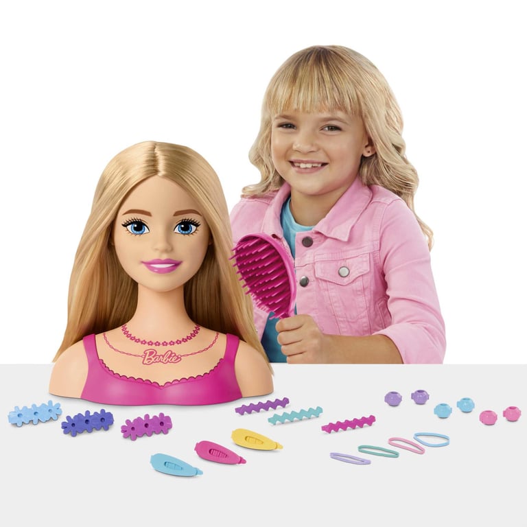 Poupée Barbie Ultra Chevelure - HCM90 – Thème Cœurs avec Accessoires - vue 9