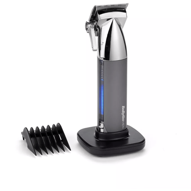 Tondeuse Homme Babyliss E996E Super X Metal Series - Argent, Rechargeable, 66 Hauteurs de Coupe, Autonomie 180 min