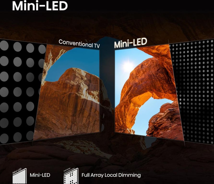 Hisense 50U7Q TV 127 cm 50 4K Ultra HD Smart TV Wifi Neuf - vue 3