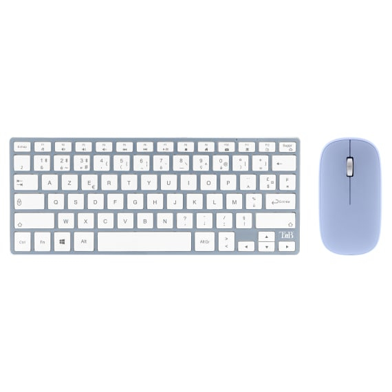 TNB KBCOLORBL clavier Souris incluse Bluetooth AZERTY Français