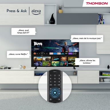 Thomson 43'' (109 Cm) LED Uhd Smart Fire TV -43uf4s35-