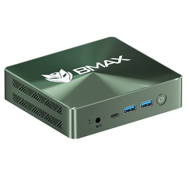 BMAX B6 Plus Mini PC, Intel Core i3-1000NG4, 12GB RAM LPDDR4, SSD da 512GB, Windows 11 Pro, WiFi 5G