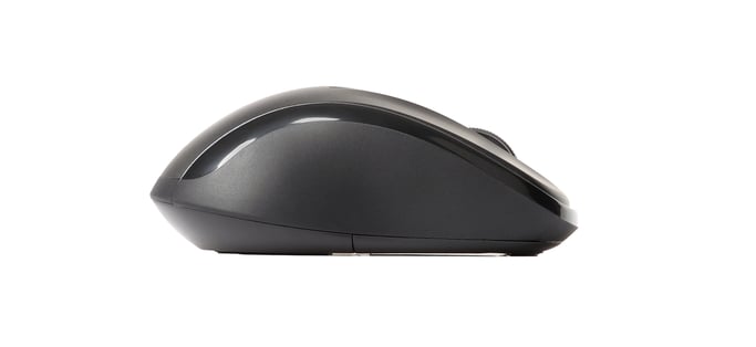 Rapoo M500 Mouse senza fili RF silenzioso per destri + Bluetooth ottico 1600 DPI