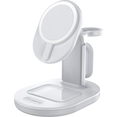 OtterBox 78-81157 cargador de dispositivo móvil Auriculares, Smartphone, Reloj inteligente Blanco USB Cargador inalámbrico Carga rápida Interior