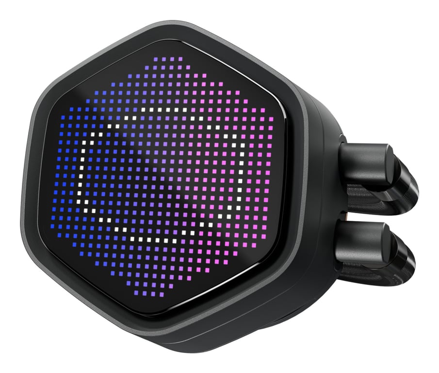 COOLER MASTER MasterLiquid 360 Atmos II Pixel LED Watercooling AIO Ventilateurs 120mm - vue 4