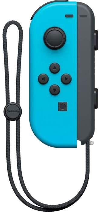 Manette Joy-Con Gauche Bleu Néon