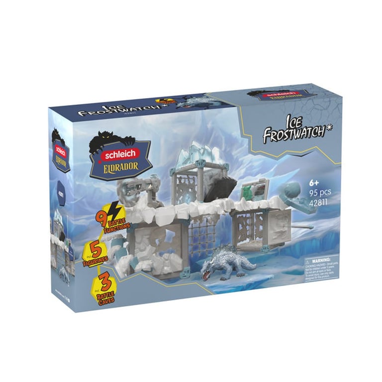 Schleich Forteresse Modulaire Glace Eldrador Creatures Lézard De Glace 95 Pièces 6+