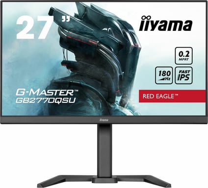 iiyama G-MASTER GB2770QSU-B6 écran plat de PC 68,6 cm (27'') 2560 x 1440 pixels 2K Ultra HD LCD Noir