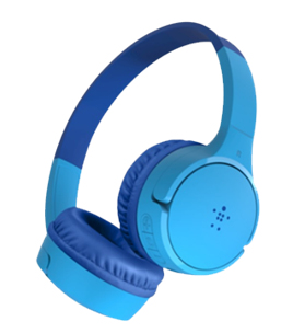 Belkin SOUNDFORM Mini Casque Sans fil À la main Appels/Musique Bluetooth Bleu
