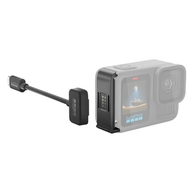 GOPRO Kit porte et câble d'alimentation magnétiques Contacto pour HERO13 Black, HERO12 Black, HERO11 Black, HERO10 Black