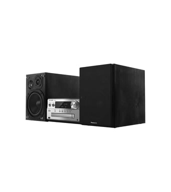 PANASONIC PMX802E-S - Microsistema Technics - 120W - Bluetooth, MP3, CD - Radio FM, DAB+ - Altavoz de 3 vías