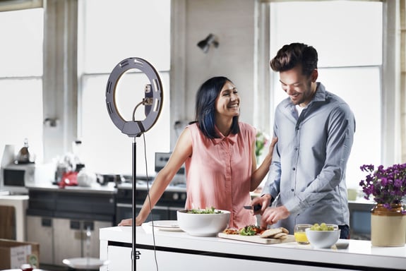 Cellularline Selfie Ring Pro - Universal