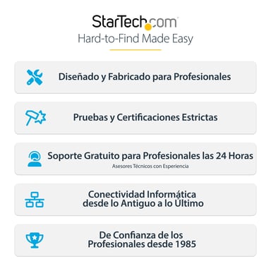 StarTech.com Cable Adaptador 1m USB A Macho a Conector Coaxial Barrel Alimentación Corriente Tipo N 5,5mm 5V DC