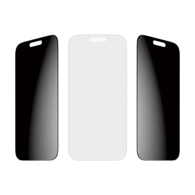 PanzerGlass SAFE. by ® 2-Way Privacy Screen Protector iPhone 17 Pro | Ultra-Wide Fit w. EasyAligner Protection d'écran transparent Apple 1 pièce(s)