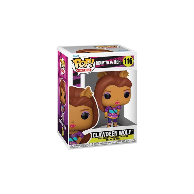 Funko POP Monster High Clawdeen Wolf - vue 3