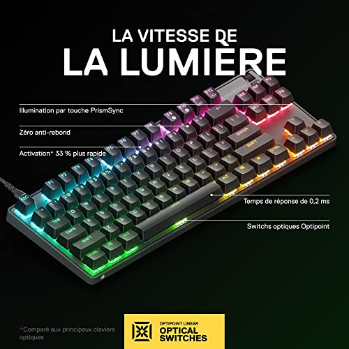 Clavier gamer Apex 9 TKL - vue 9