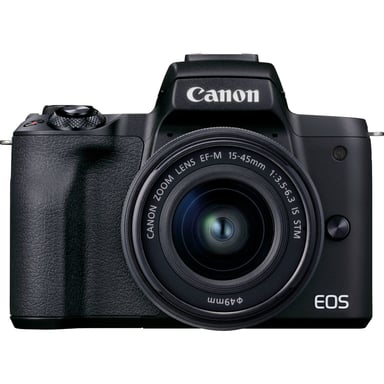Canon EOS M50 Mark II + EF-M 15-45mm IS STM MILC 24,1 MP CMOS 6000 x 4000 pixels Noir