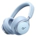 Anker Space One Casques Sans fil Arceau Musique/Quotidien USB Type-C Bluetooth Bleu