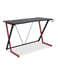 Bureau de jeu ergonomique Urban Factory 120 x 60 x 75 cm - Finition carbone - Épaisseur 18 mm - Cro