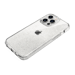 Guscio ibrido invisibile e scintillante per Apple iPhone 13 Pro, trasparente