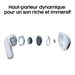 Buds4 - Auriculares intraaurales inalámbricos con cancelación de ruido, color negro