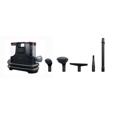 Hoover HS530 011 Aspiradora vertical Corriente alterna Seca y húmeda Sin bolsa 0,8 L 400 W Negro