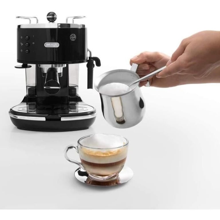 Machine À Café Manuelle De'Longhi ECO311.BK – 15 Bars, 1,4 L, Arrêt Automatique - vue 6