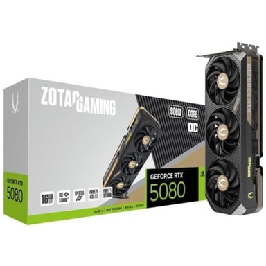 Zotac GAMING GeForce RTX 5080 SOLID CORE OC NVIDIA 16 GB GDDR7