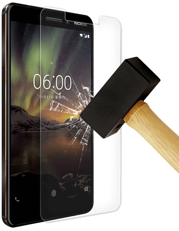 Film verre trempé compatible Nokia 6 2018