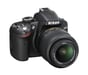 Nikon D3200 + Kit fotocamera reflex AF-S DX NIKKOR 18-55 mm 24,2 MP CMOS 6016 x 4000 pixel Nero