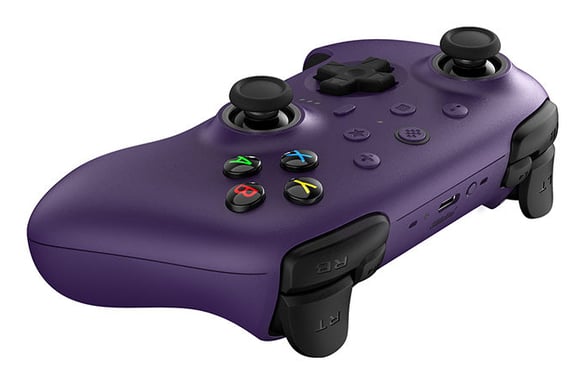 8Bitdo Ultimate 2 Wireless Violet Bluetooth/RF/USB Manette de jeu Analogique/Numérique Android, MAC, PC