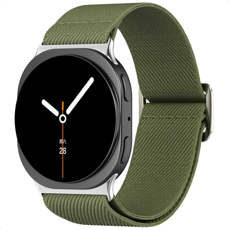 Bracelet Samsung Galaxy Watch 8 46mm Nylon élastique - vue 7
