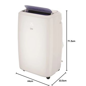 Ventilateur Beko BP1095C – Climatisation Mobile Monobloc, 8871 BTU/h - vue 4