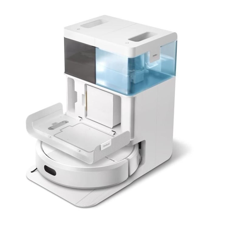 iRobot Roomba Plus 405 Combo Robot + AutoWash Base Multifonction Lavage et séchage des lingettes LiDAR Clearview - vue 8