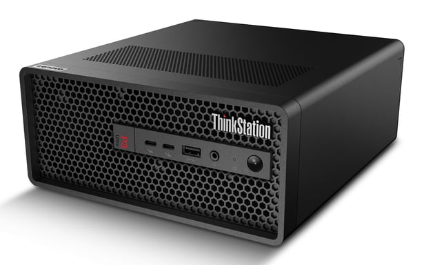 Lenovo ThinkStation P3 Ultra SFF Intel® Core? i7 i7-14700 32GB DDR5-SDRAM 1TB SSD NVIDIA RTX A2000 Windows 11 Pro Mini Tower Workstation Nero