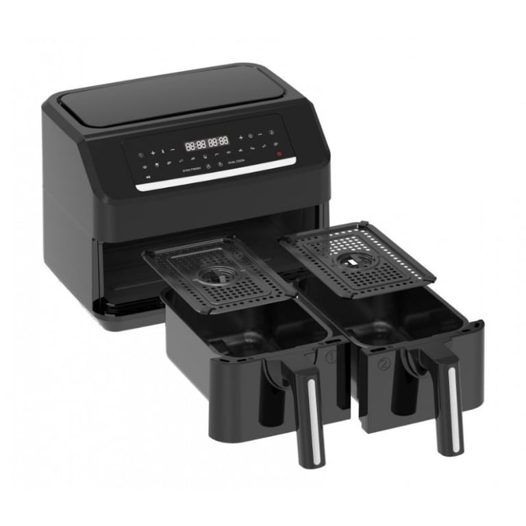 Friteuse Sans Huile De 2400 Watts Avec Double Bacs De Emerio - vue 3