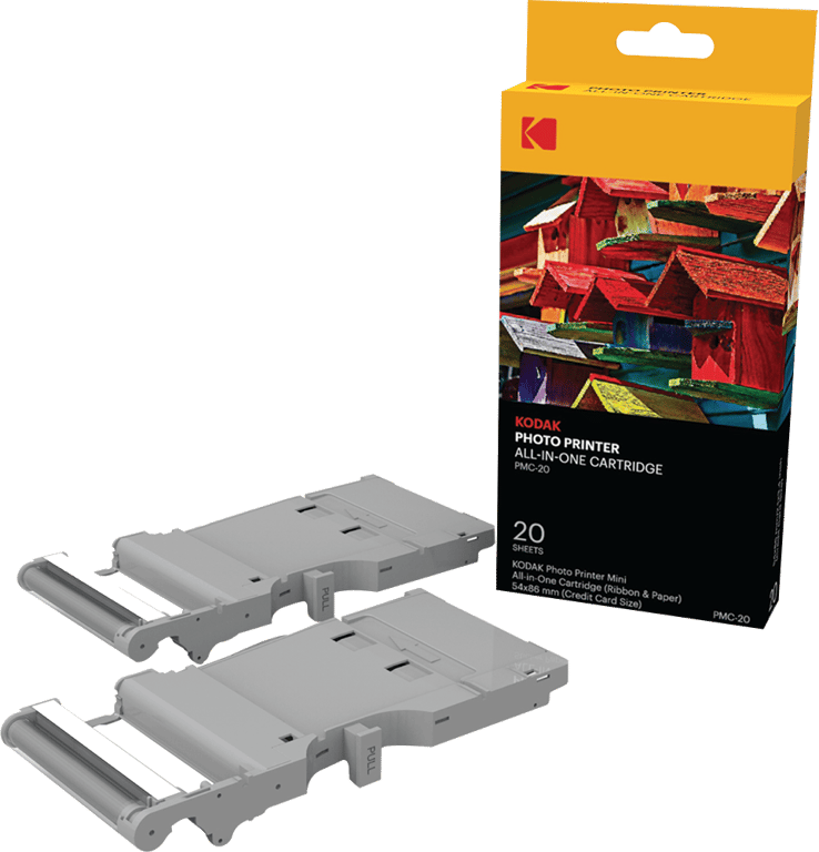Recharge cartouche et papier Kodak PMC20 20 photos