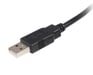 StarTech.com Cable USB de 2m para Impresora - USB A Macho a USB B Macho - Adaptador Negro