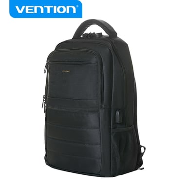 Mochila Vention TechPro SecurePack - Compatible con portátiles de hasta 17'' - Puerto US