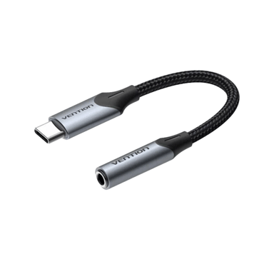 Adaptateur audio Vention bgjha 0.1m gris