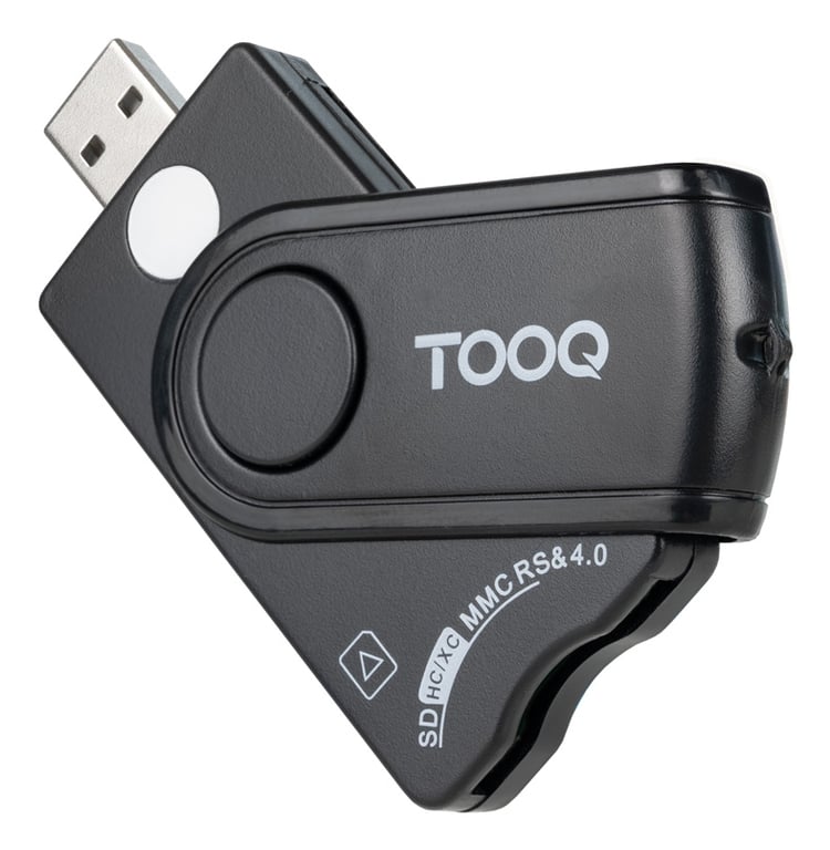 TooQ TQR lecteur de cartes à puce USB 2.0 Neuf