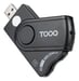 TooQ TQR-3012B lector de tarjetas con chip USB 2.0 Negro
