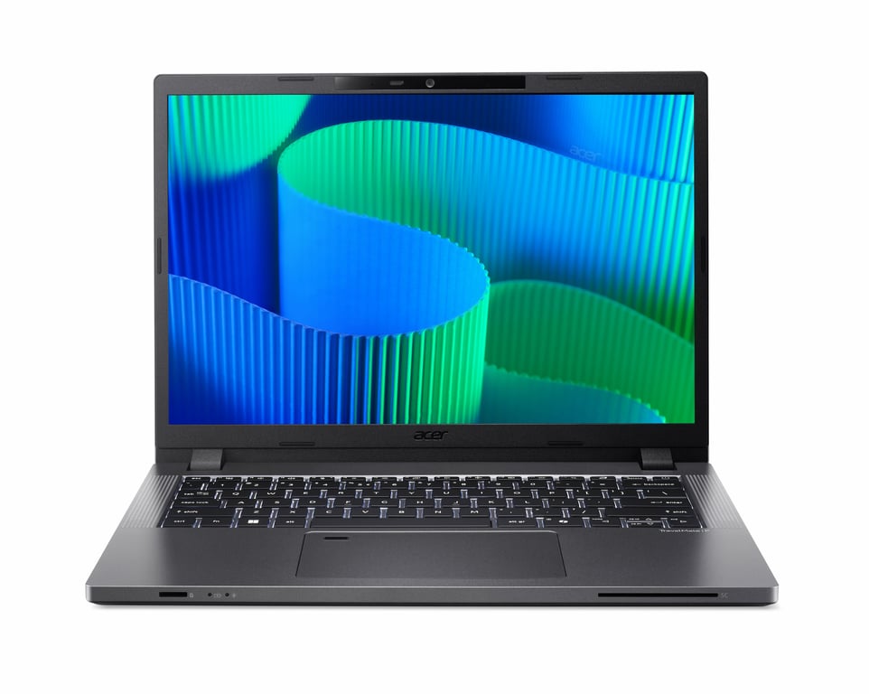 Acer TravelMate P2 TMP214-55-G2-TCO-3444 Intel Core 3 100U Ordinateur portable 35,6 cm (14 ) WUXGA 8 Go DDR5-SDRAM 512 Go SSD Wi-Fi 6 (802.11ax) Windows 11 Pro Gris - Neuf