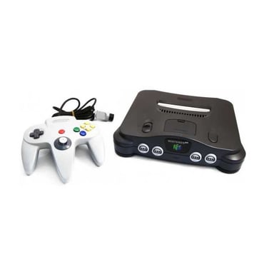 Console Nintendo 64, nera