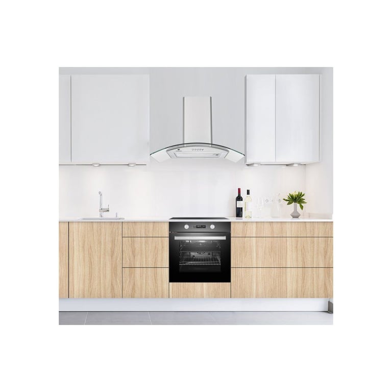 Hotte Décorative Continental Edison CEH60GS2 – Classe A, Inox/Verre - vue 4