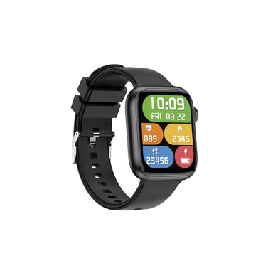 Orologio intelligente connesso Igo Watch 3 - Assistente vocale - Frequenza cardiaca - IP67 - Bluetooth 5.3 - Nero