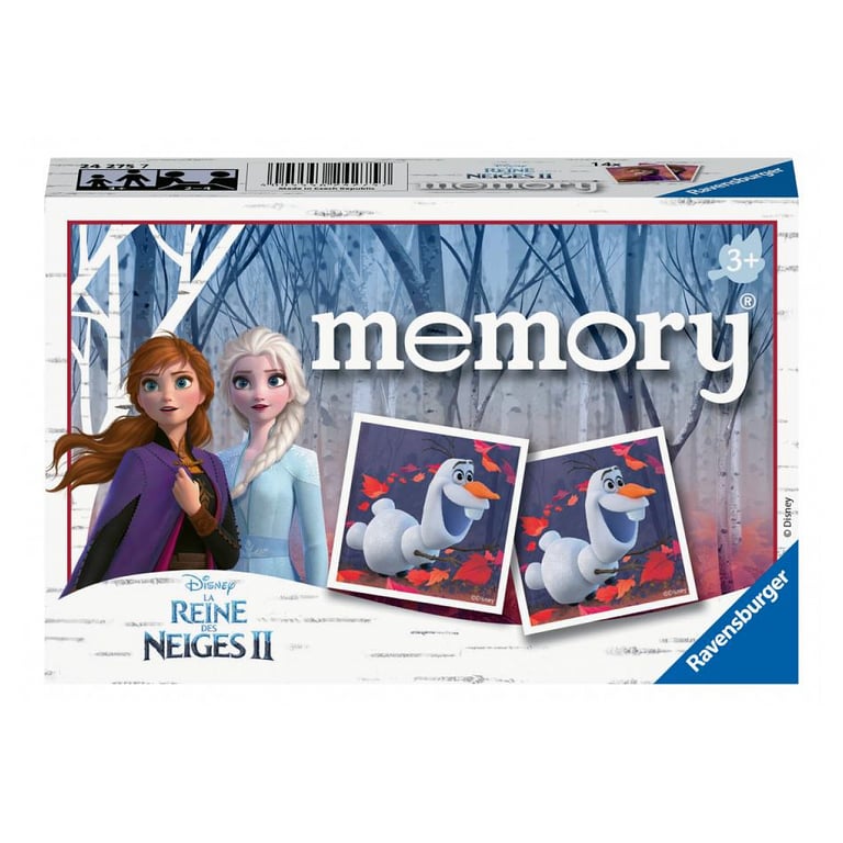 Jeu de memory : Disney La Reine des Neiges 2 Frozen 2 Ravensburger Jeux France - vue 3