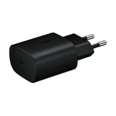 Samsung - Adaptateur Secteur USB Type C - 25W, Noir (Emballage Original)